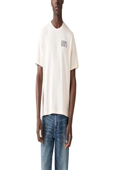 Tee Ss Relaxed Fit -SSNL SERIF COWBOY 1 EGRET-MEN